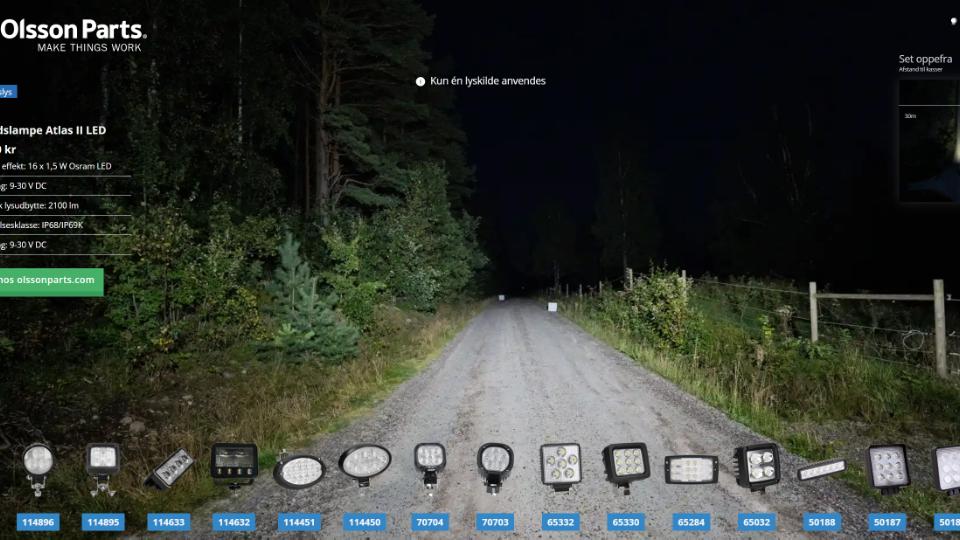 New website compares vehicle lighting and presents the results directly online